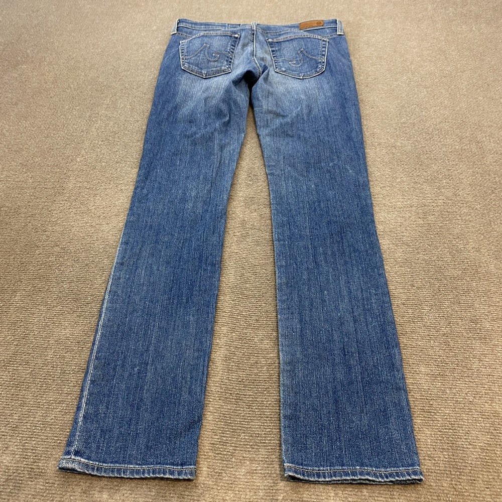 AG Adriano Goldschmied Women's Slim Straight Leg Jeans - Blue